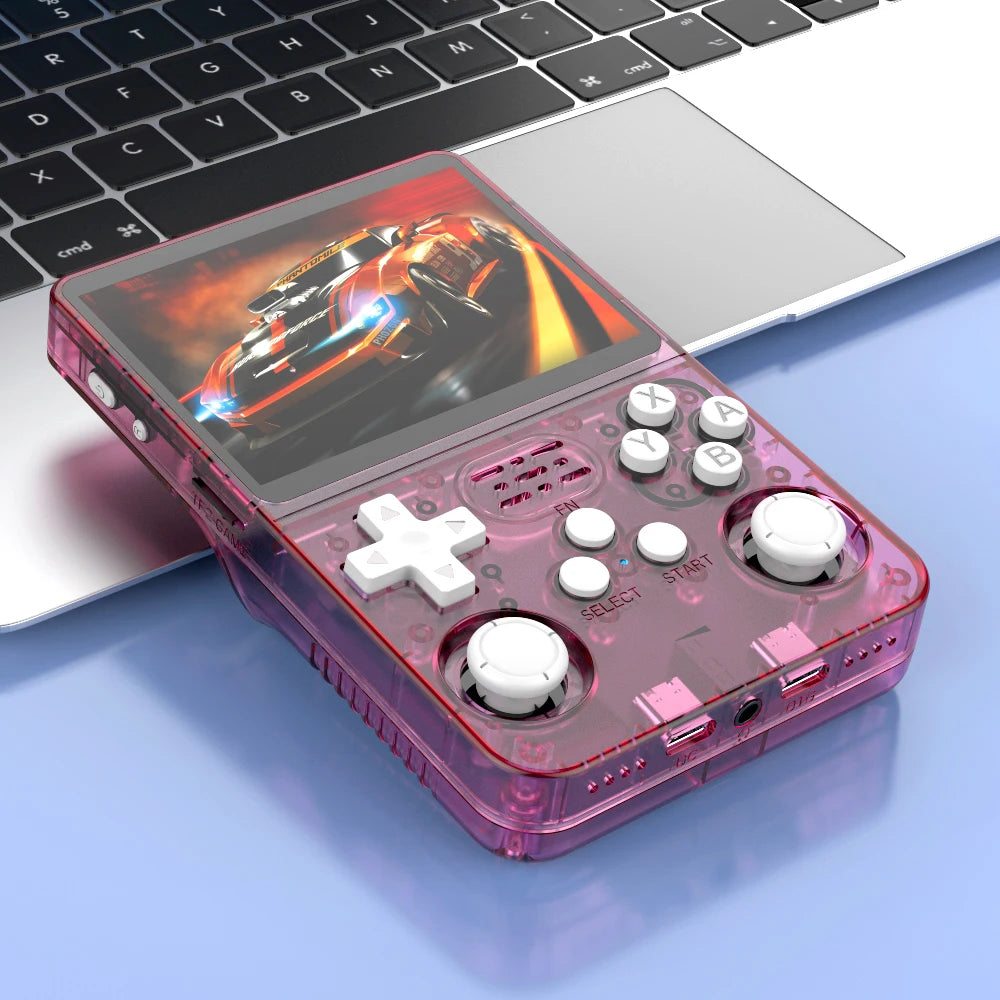 BOYHOM 256G/128G/64G R36S ARKOS 2.0 Retro Handheld Game Console 3.5'' IPS screen,Portable Pocket Game Player for children gift
