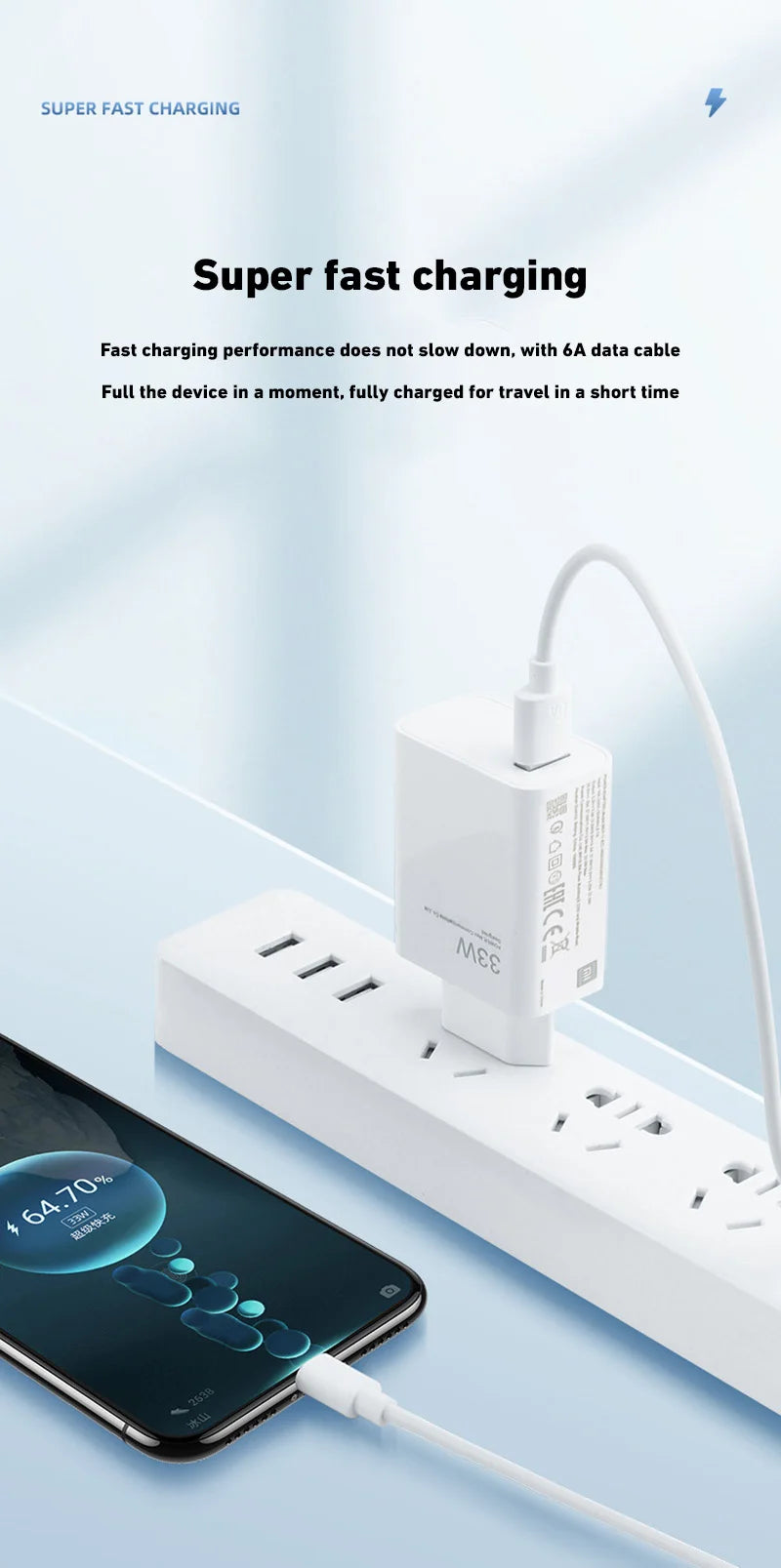 Xiaomi 120W Original Charger Fast Charge 120W 67W 33W EU Wall Gan Charger Adapter For Redmi Note 12 13 Pro Plus Mi 14 13 Cable