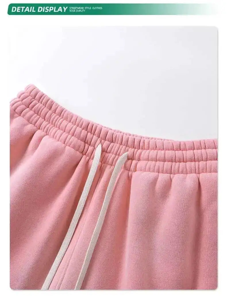 IEFB Spring New Trendy Sets Washed Sweatshirt Sweatpants Splash-ink Spray Dye Velvet Hoodies Autumn Male Wear Menwear 9W125