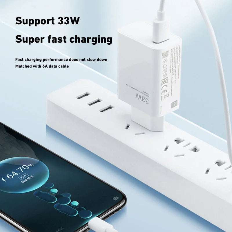 Xiaomi 120W Original Charger Fast Charge 120W 67W 33W EU Wall Gan Charger Adapter For Redmi Note 12 13 Pro Plus Mi 14 13 Cable