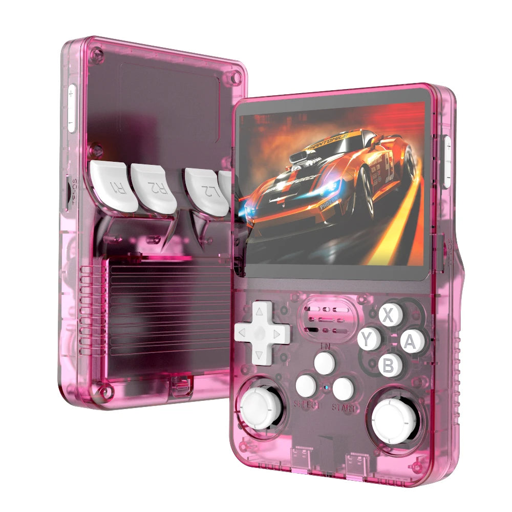 BOYHOM 256G/128G/64G R36S ARKOS 2.0 Retro Handheld Game Console 3.5'' IPS screen,Portable Pocket Game Player for children gift