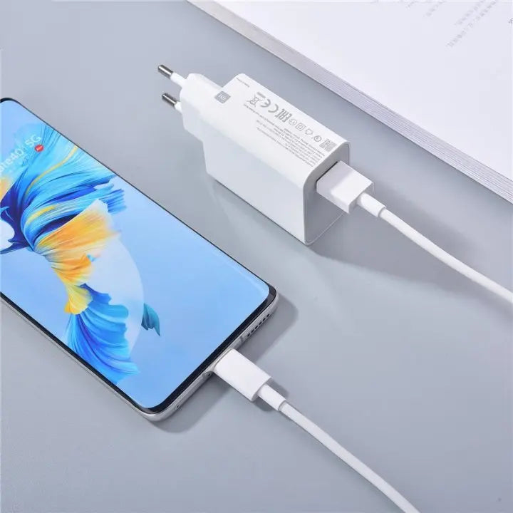 Xiaomi 120W Original Charger Fast Charge 120W 67W 33W EU Wall Gan Charger Adapter For Redmi Note 12 13 Pro Plus Mi 14 13 Cable