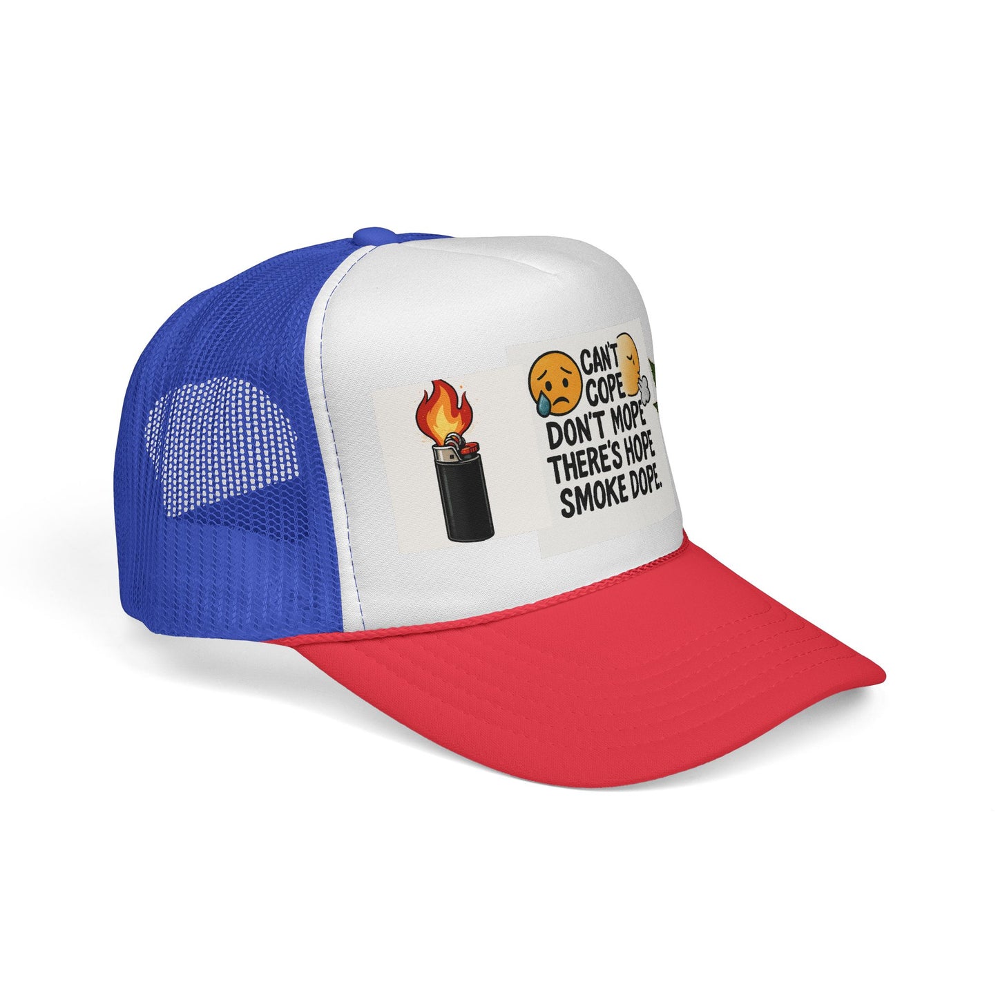 Inspirational Trucker Cap | Humor & Hope | Gifts for Smokers | Casual Wear | Unique Accessories