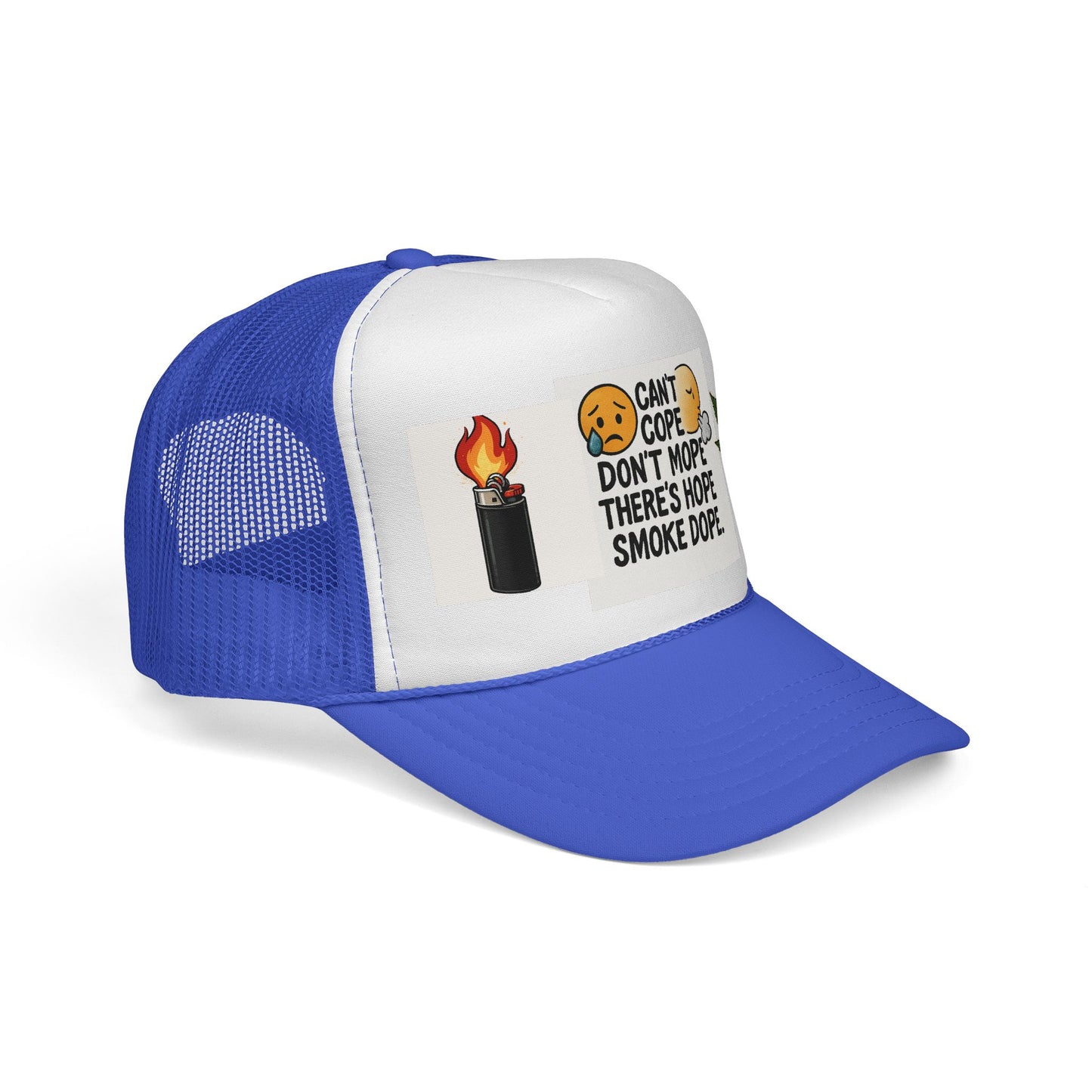 Inspirational Trucker Cap | Humor & Hope | Gifts for Smokers | Casual Wear | Unique Accessories